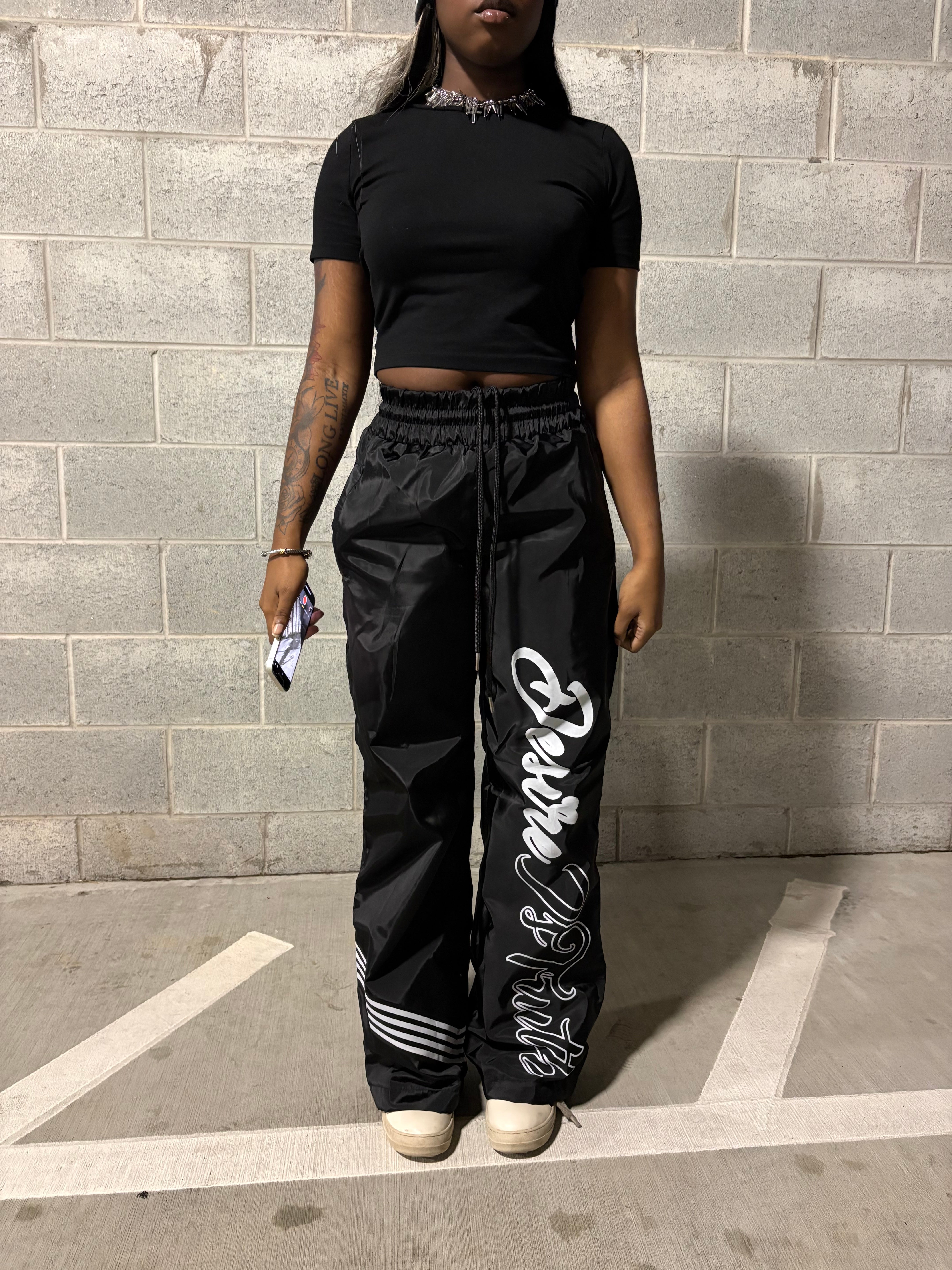 Black Desire is Truth Trackpants